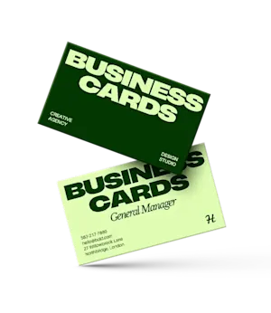 Standaard visitekaartjes