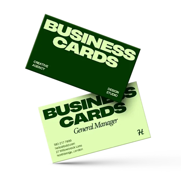 Cartes de visite classiques