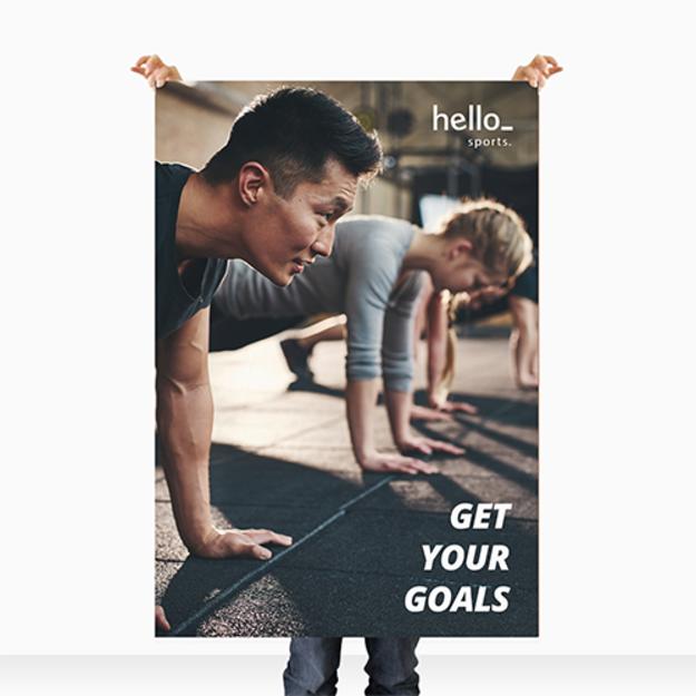 Cardboard sign printing UK