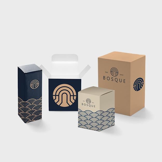 Geschenkbox mit Klappe