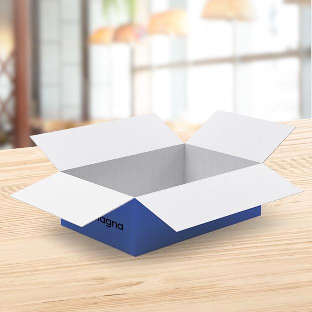 Boîte d'expédition carton sans couvercle