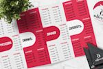 Roll fold leaflets