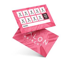 Gedrukte klantenkaart beschikbaar om gemakkelijk te personaliseren Drukzo