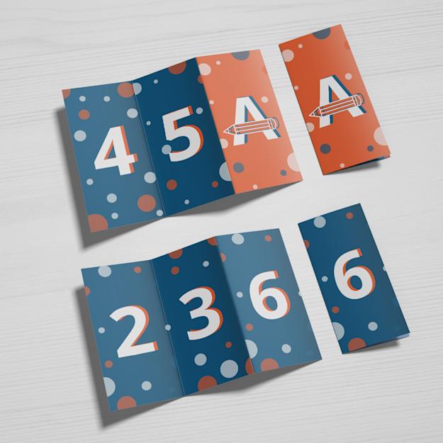 Foldrar med Z-falsning