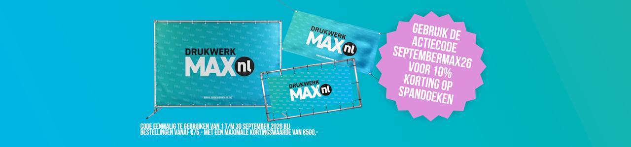 10% korting op alle banners!<br>