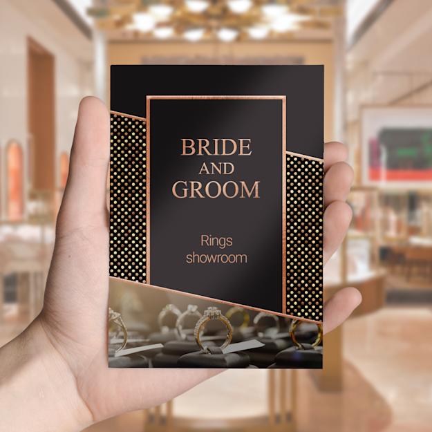 Flyers avec finitions luxueuses