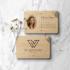 Wood Business Cards