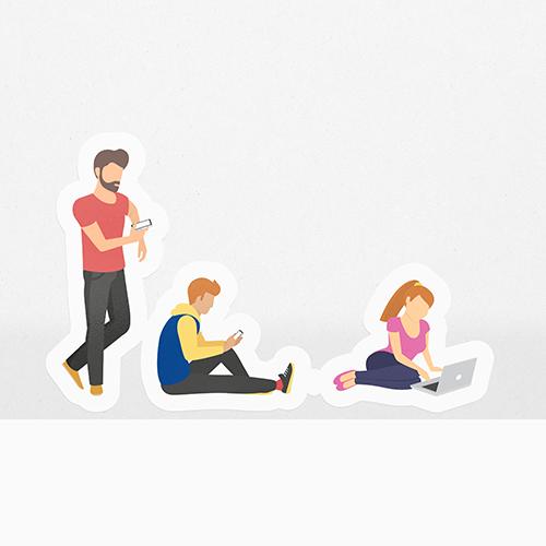 Vinyl stickers bedrukt bij jouwdrukker.nl