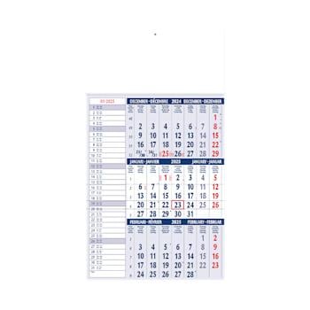 3 Monats Memoboard Kalender