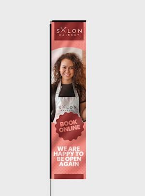 Rectangle Beach Flag