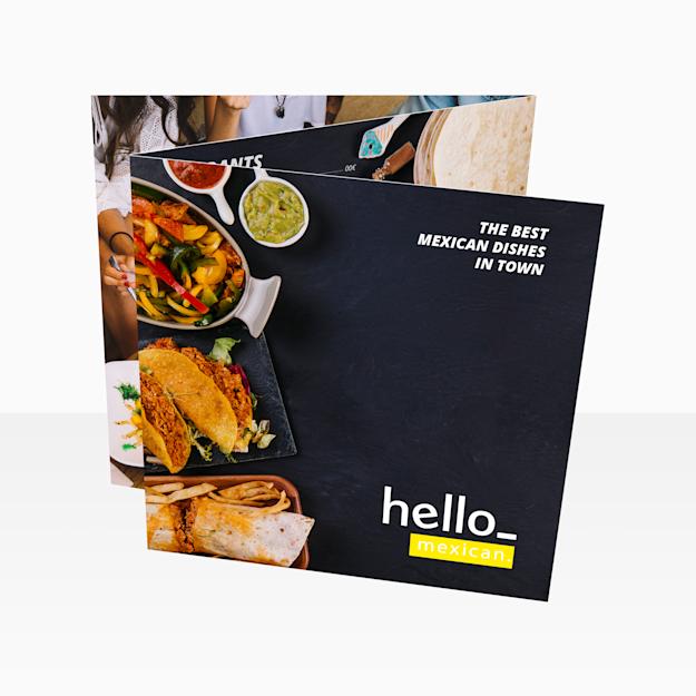 Menyer med Z-falsning