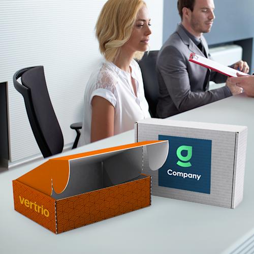 Verzenddoos met klapdeksel