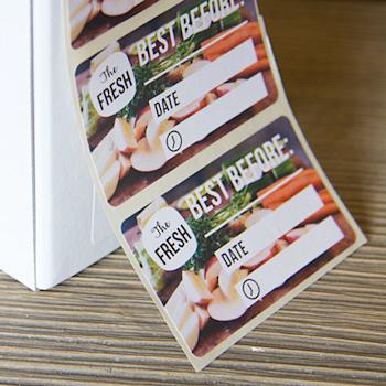 Beschrijfbare etiketten op rol van HelloPrint