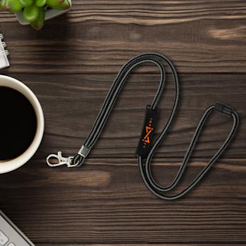 Cord Lanyard with Name Tag