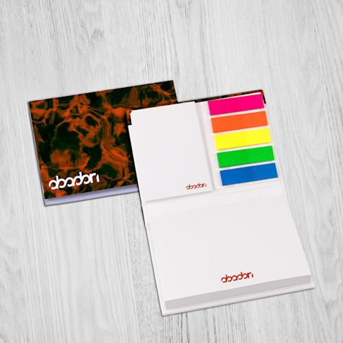 Sticky notes met luxe hardcover