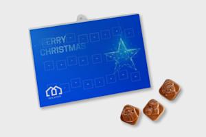 Grote liggende adventskalenders