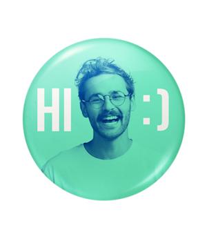 Badges personnalisés avec votre image personnalisée - disponibles en ligne sur HelloPrint