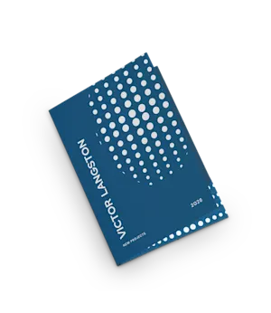 Präsentationsmappe mit geleimter Tasche