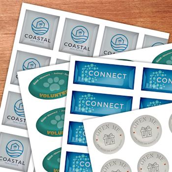 Stickers doming 3D