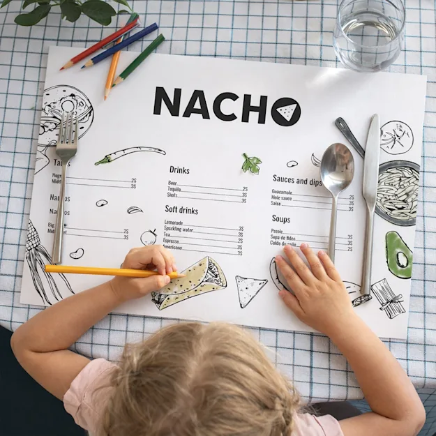 Sets de table personnalisés