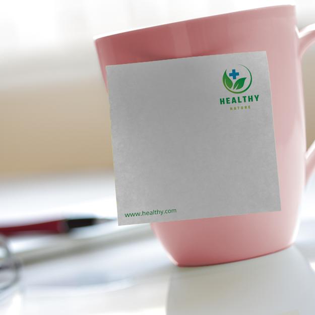 Notes adhésives en papier recyclé