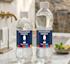 Waterfles met mat of glanzend etiket