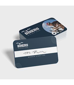 PVC-kort med signaturpanel