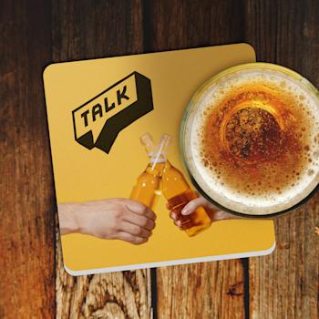 Dessous de verre personnalisé