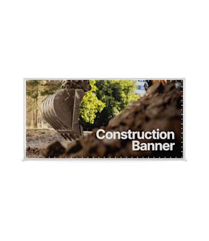 Bâche de barrière de chantier