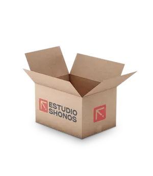 Boîte d'expédition sans couvercle