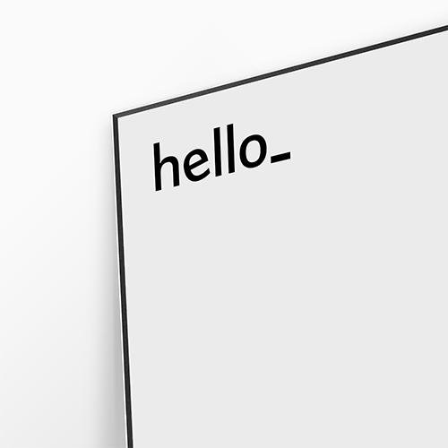 Cheap Custom White Board Stand Printing UK