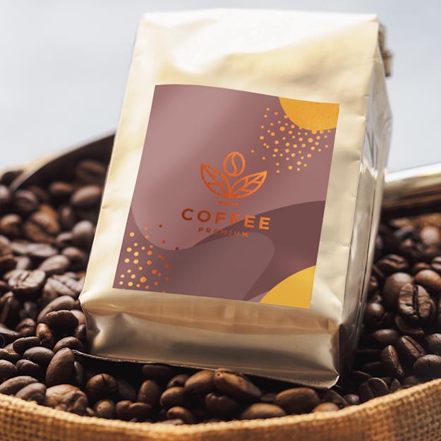 Etiketter på rulle med folierad finish