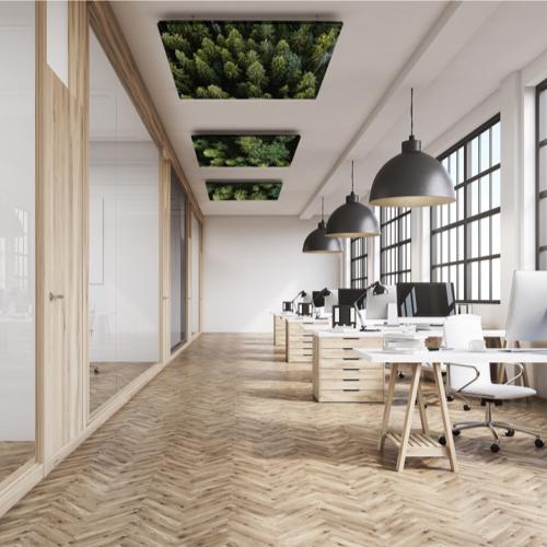 Akoestische plafondpanelen