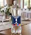 Waterfles met mat of glanzend etiket