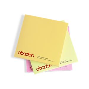 Memoblokken en Sticky Notes