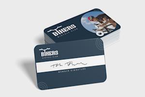 Beschrijfbare PVC pasjes