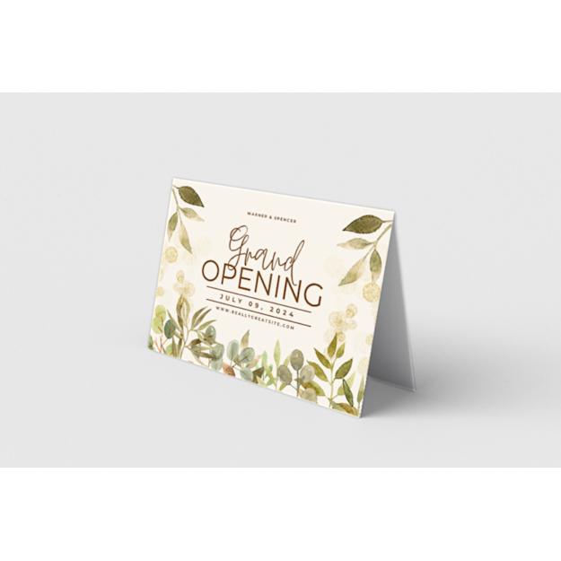 Tent-Fold Brochures