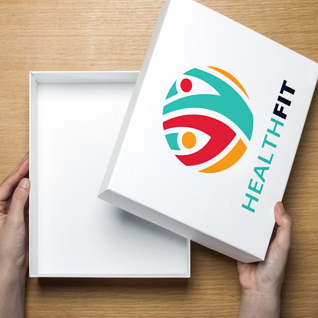 Versandbox mit abnehmbarem Deckel