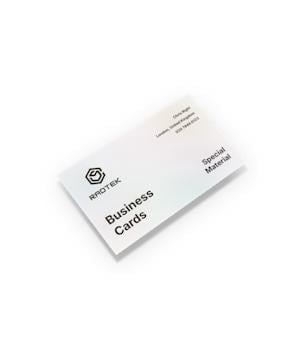 Business Cards with Special Paper Materials