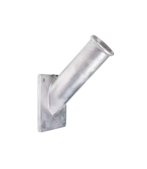 Flag wall mount in aluminium - available online at HelloPrint