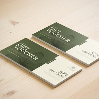 Nachhaltige Gutscheine