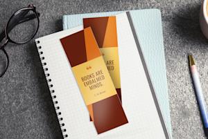 Simpele boekenlegger voorbeelden