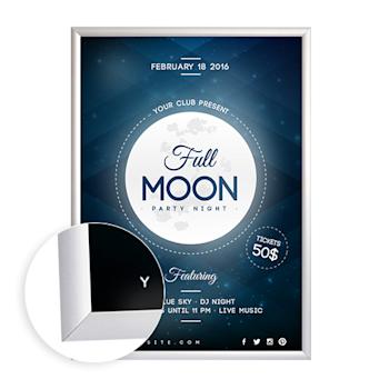 Order your top quality snap frames at HelloPrint