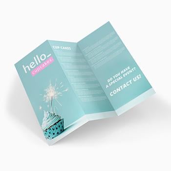 Cartas para restaurantes con pliegue acordeón