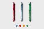 Pens in recycled bottle, printed with your company logo for a eco-friendly communication