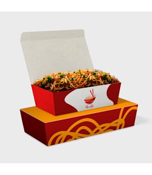 Barquette alimentaire avec couvercle