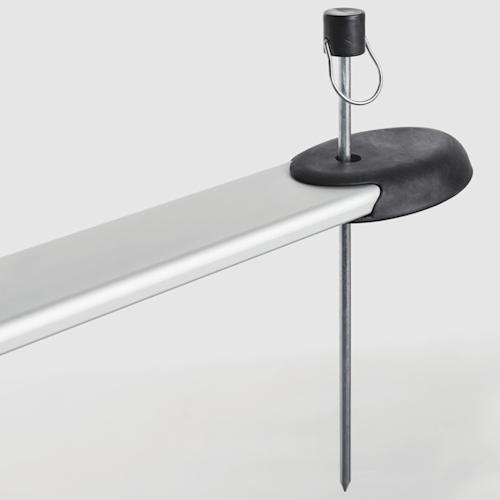 Outdoor roll-up banner