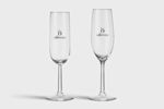 The best personalised champagne glasses available online and cheap at Helloprint
