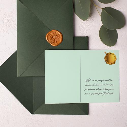 Ansichtkaarten met Exclusieve afwerkingen