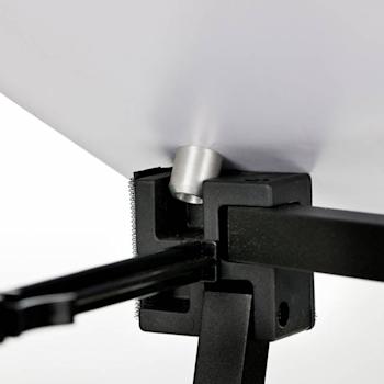 Beursbalie met schap